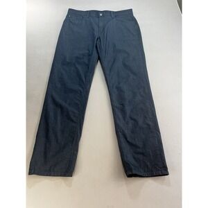 English Laundry Pants Walker Men 36x34 Blue Straight Leg Business Casual Stretch